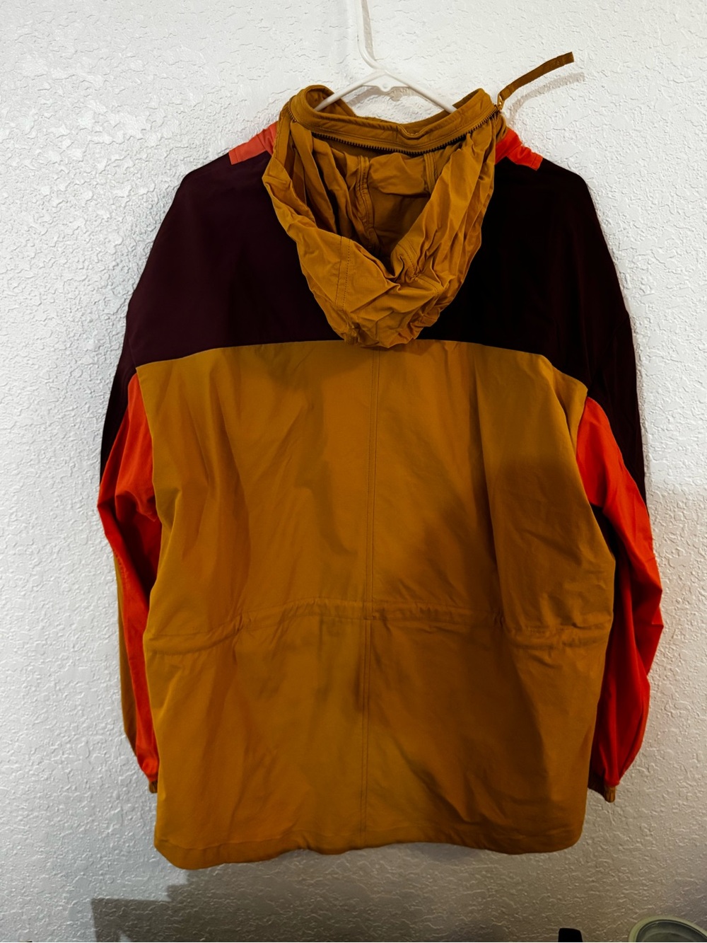 Fabletics Colorblock Utility Jacket - Mustard & Red - Picture 3 of 5